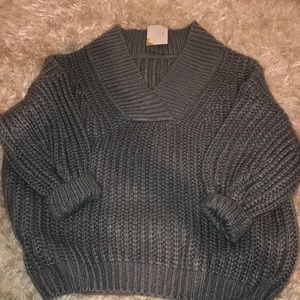 Grey brand new boutique sweater